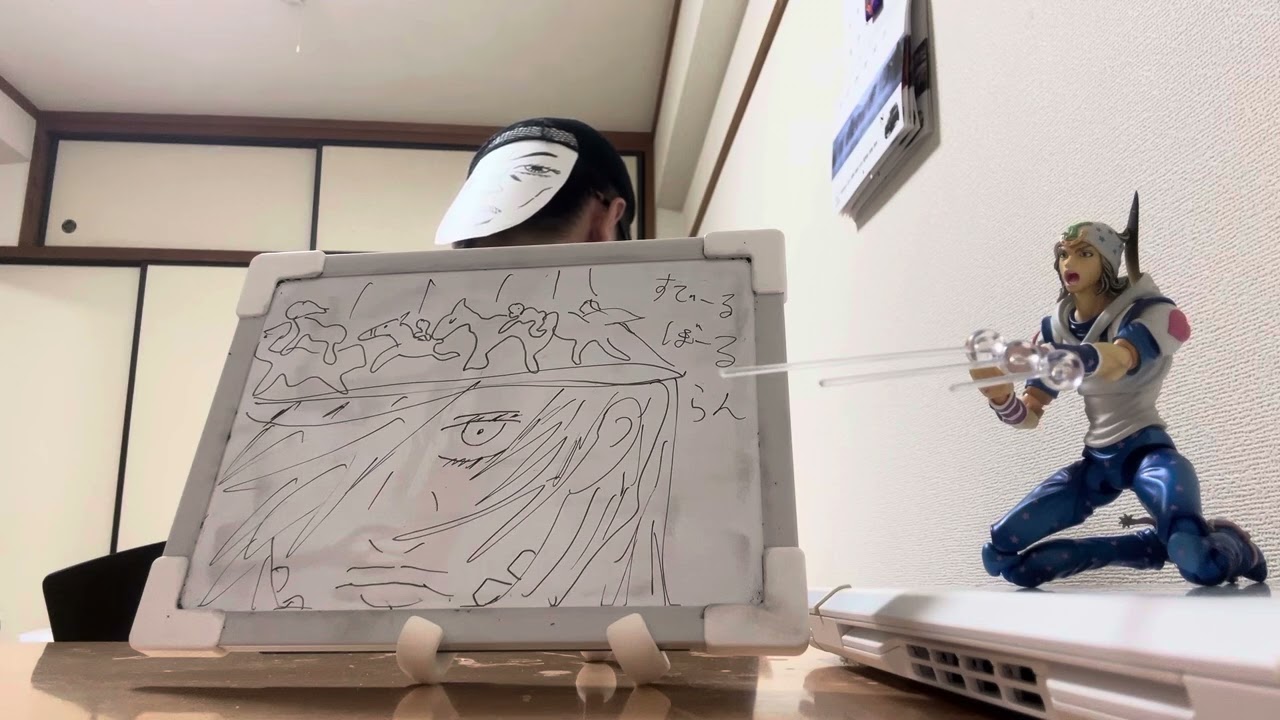 スティールボールランアニメ化まで待てないので自分でアフレコしてみたpart1