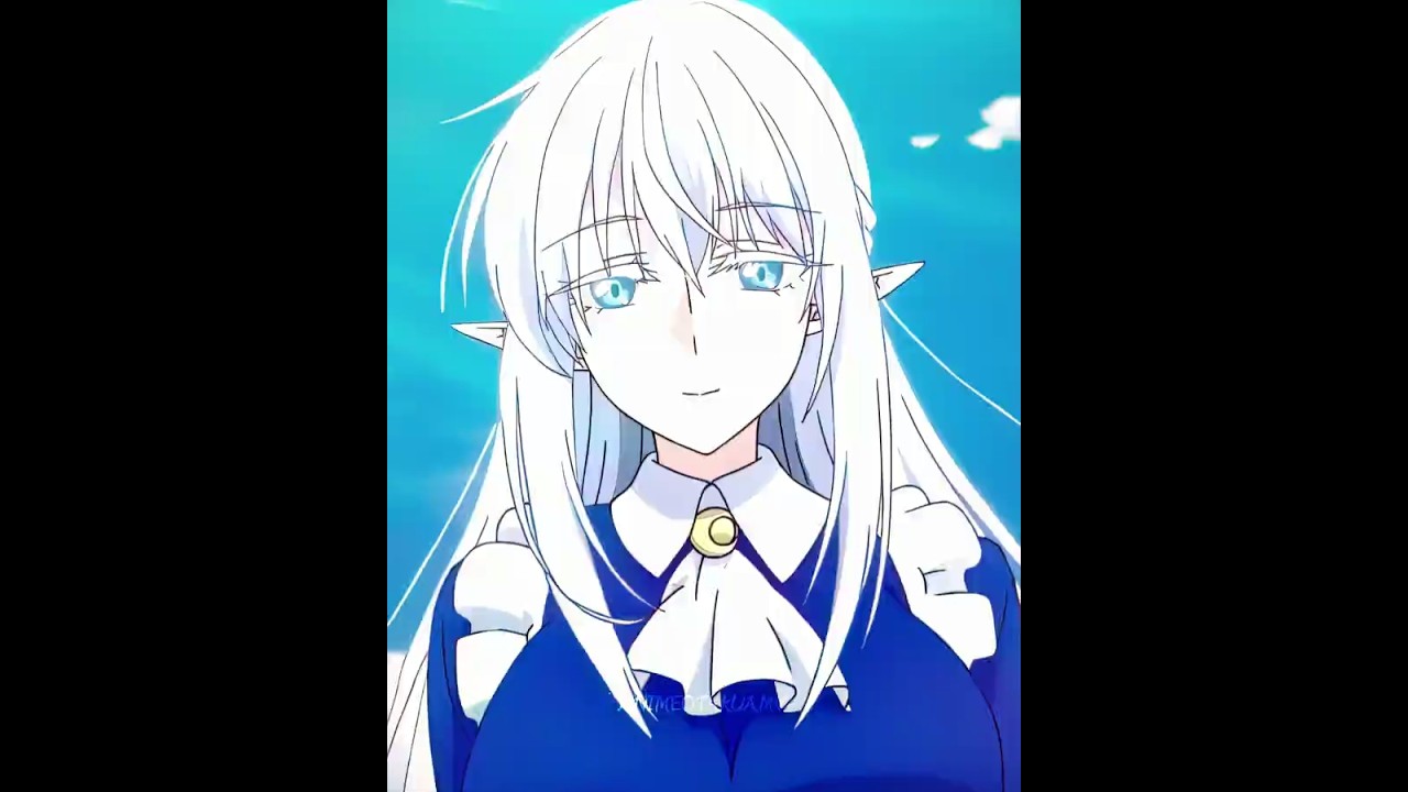 Schnee is so Pretty 😍 #thenewgate #schneeraizar #anime #animeedit