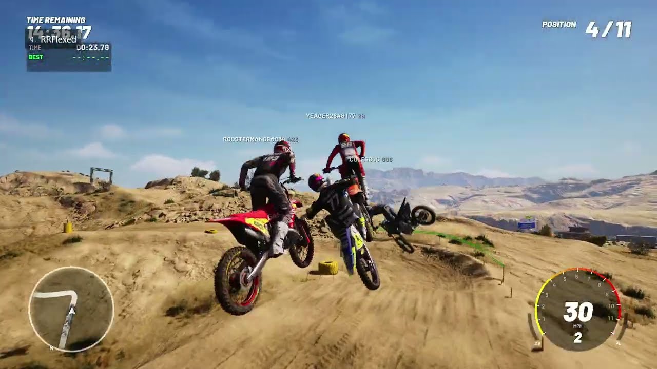 First use of the new gate selection in a tournament?