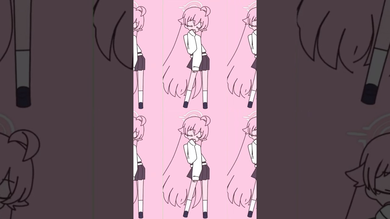 ホシノに踊ってもらいました　#vocaloid #anime #animation #ブルーアーカイブ #ブルアカ #音mad