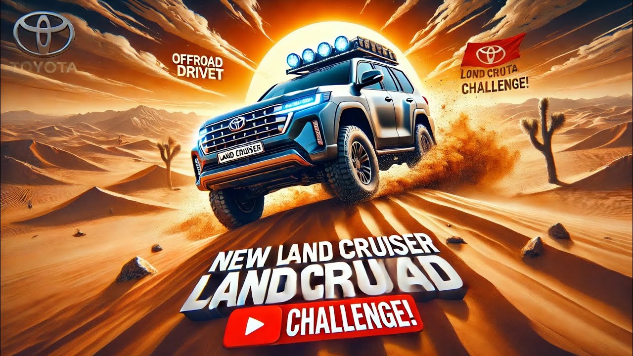 Dubai Offroad Drive in Desert with New Land Cruiser | Sand Dune Adventure 🏜️🔥"
