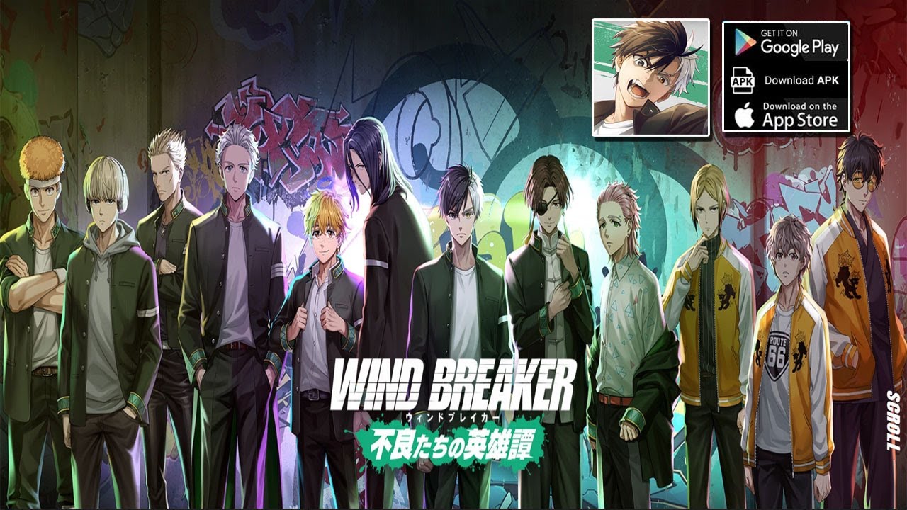 WIND BREAKER: Rebel Heroes Gameplay - New Anime Game Android iOS