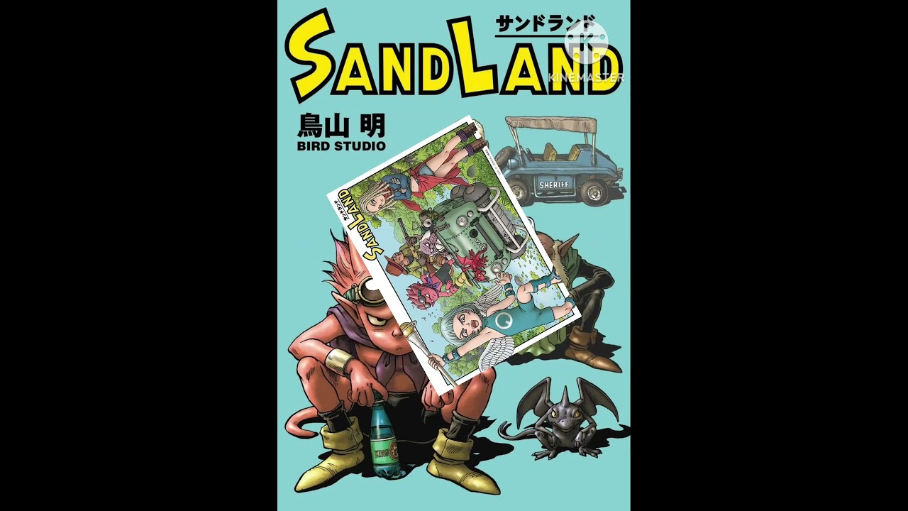 Sandland the new project by akira toriyama