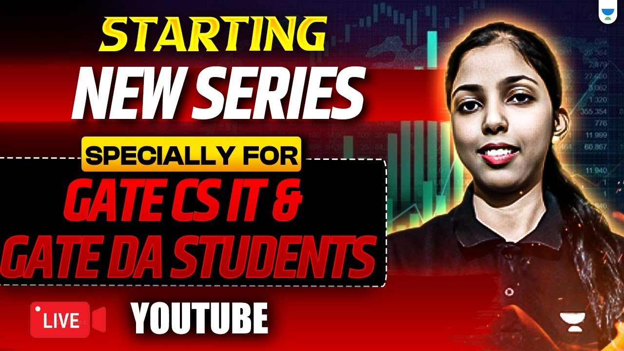 New GATE Series Launch – Specially for CS IT & DA Students! 🎯 | Live on YouTube | Sweta Kumari