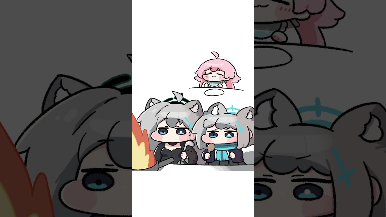 料理 #ブルーアーカイブ #블루아카이브