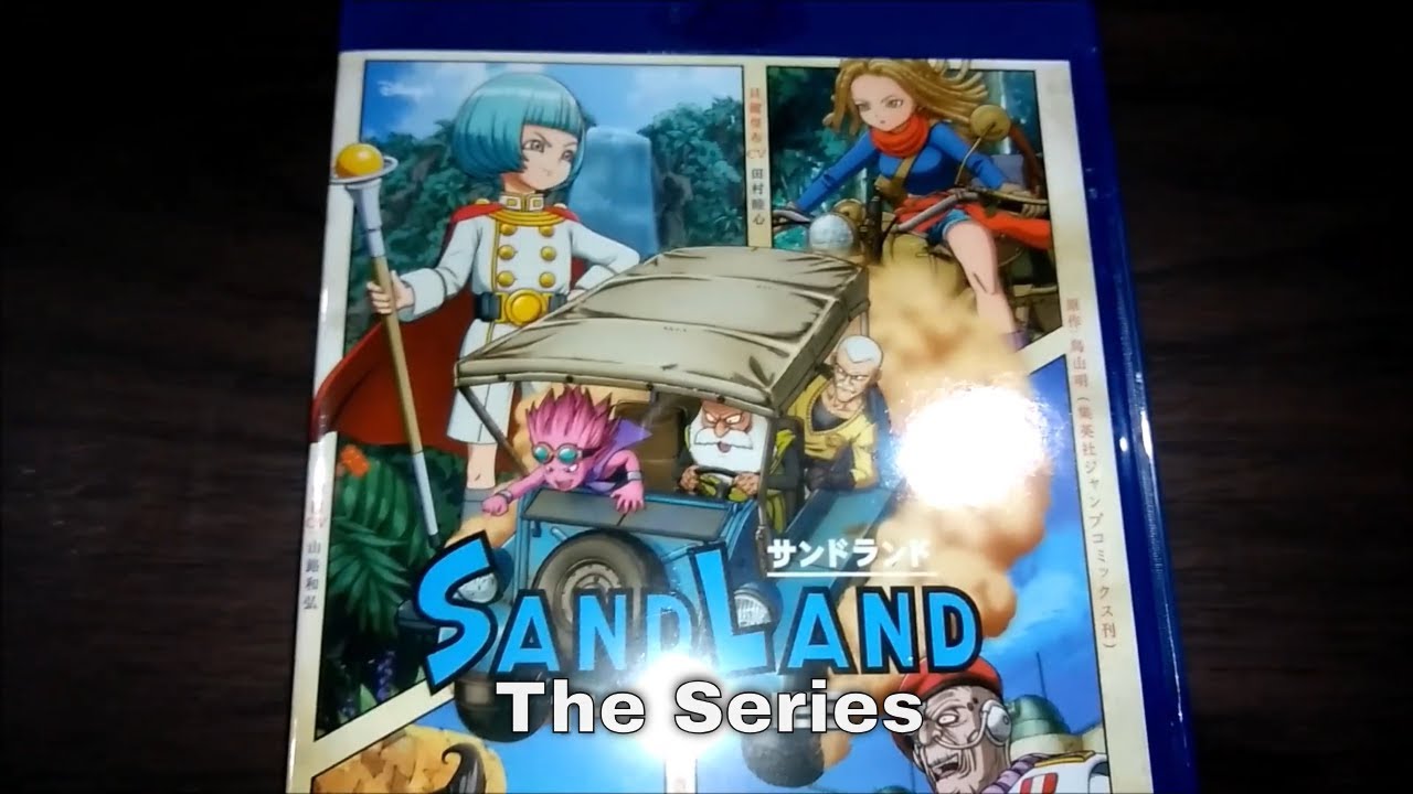 Sand Land The Anime Series Blu Ray Unboxing New - Akira Toriyama