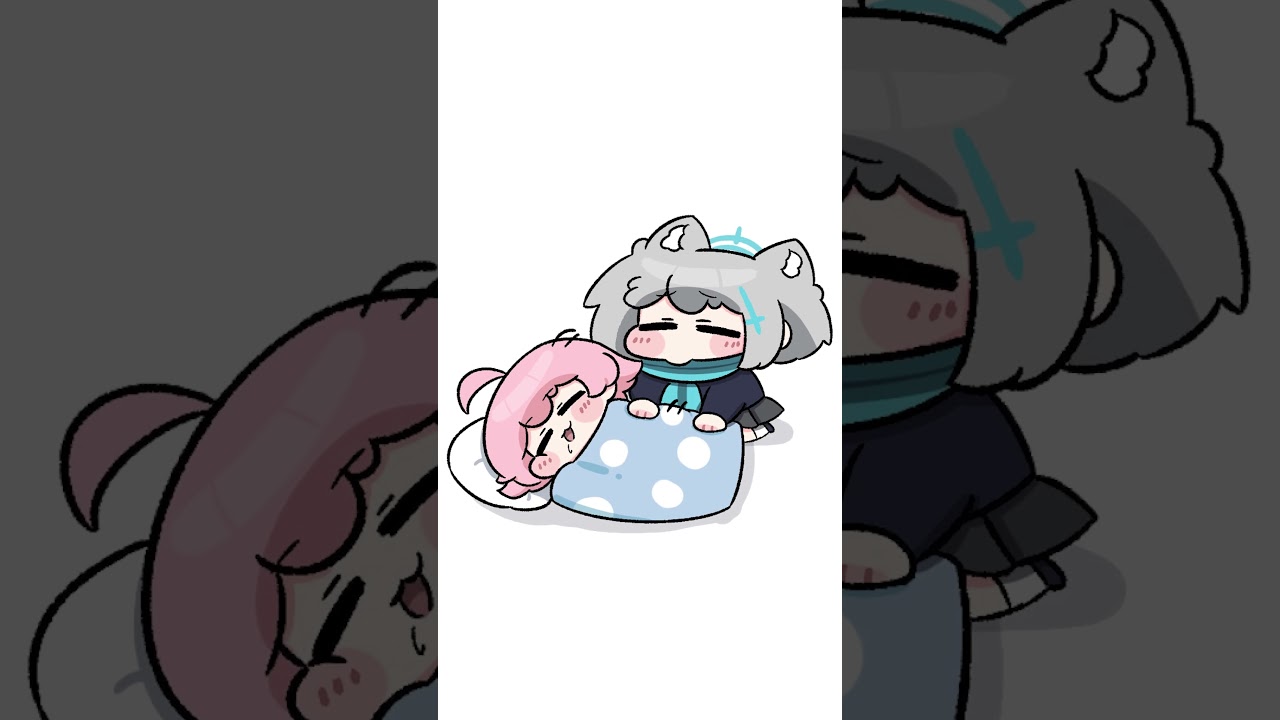 眠る #ブルーアーカイブ #블루아카이브