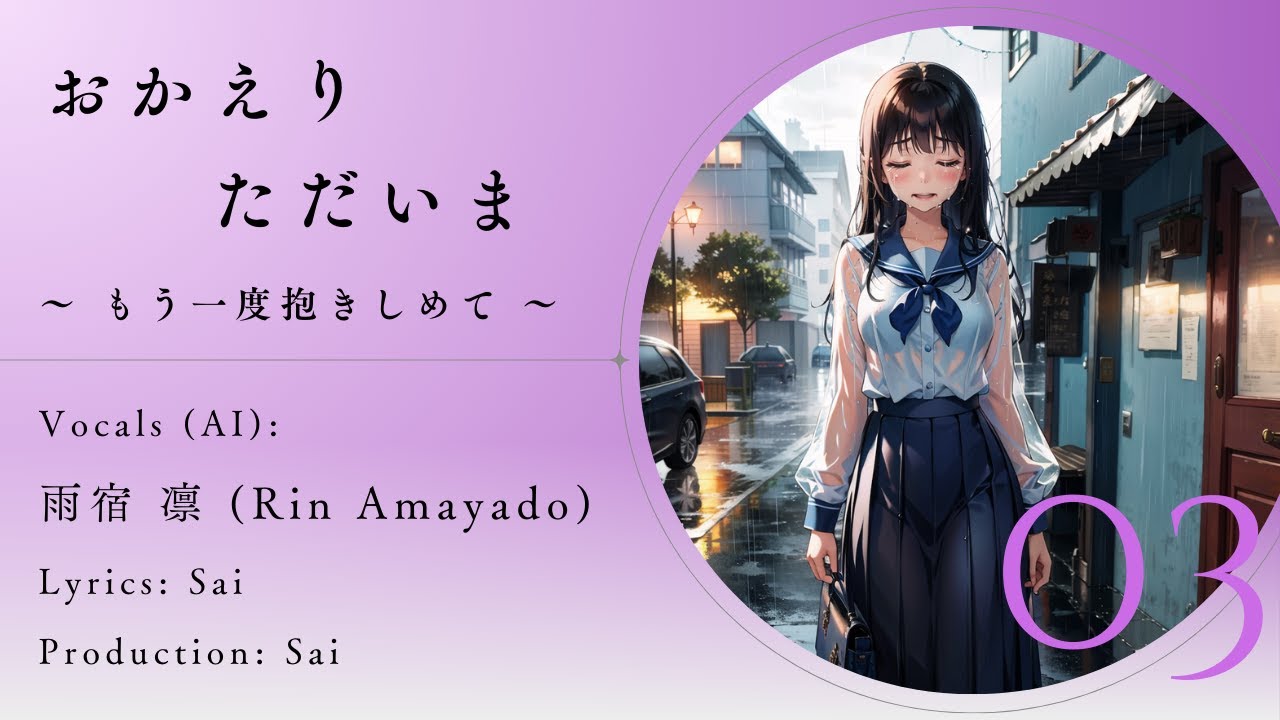 【泣ける歌】3. おかえり ただいま ～ もう一度抱きしめて ～ (RIN) #泣ける歌 #泣ける曲 #感動