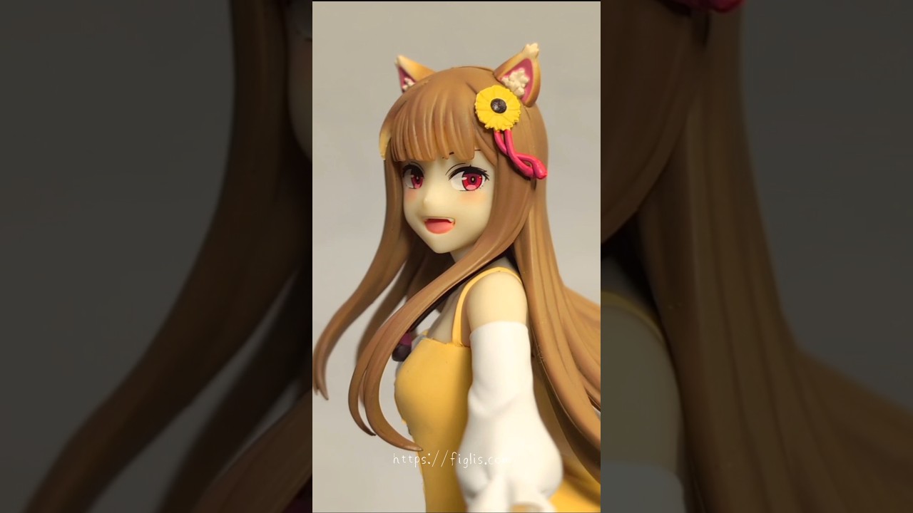 狼と香辛料 merchant meets the wise wolf ぬーどるストッパーフィギュア ホロ ひまわりワンピース / Spice and Wolf Figure Horo
