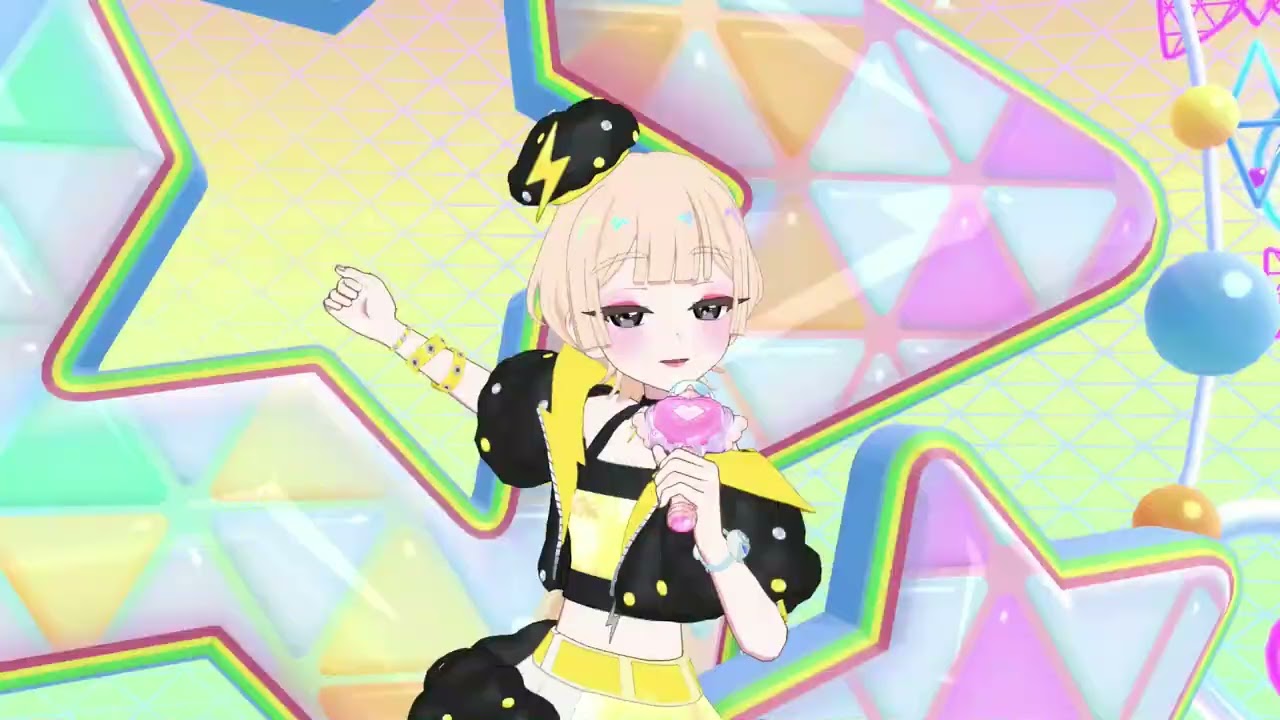 『アイプリバースメドレー2』かみなりぐもブラックコーデ　ぷーあるver.