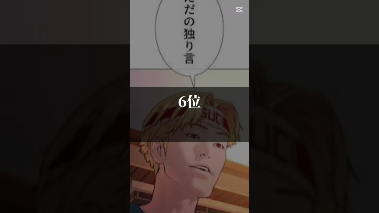 個人的に好きな喧嘩独学のキャラランキング