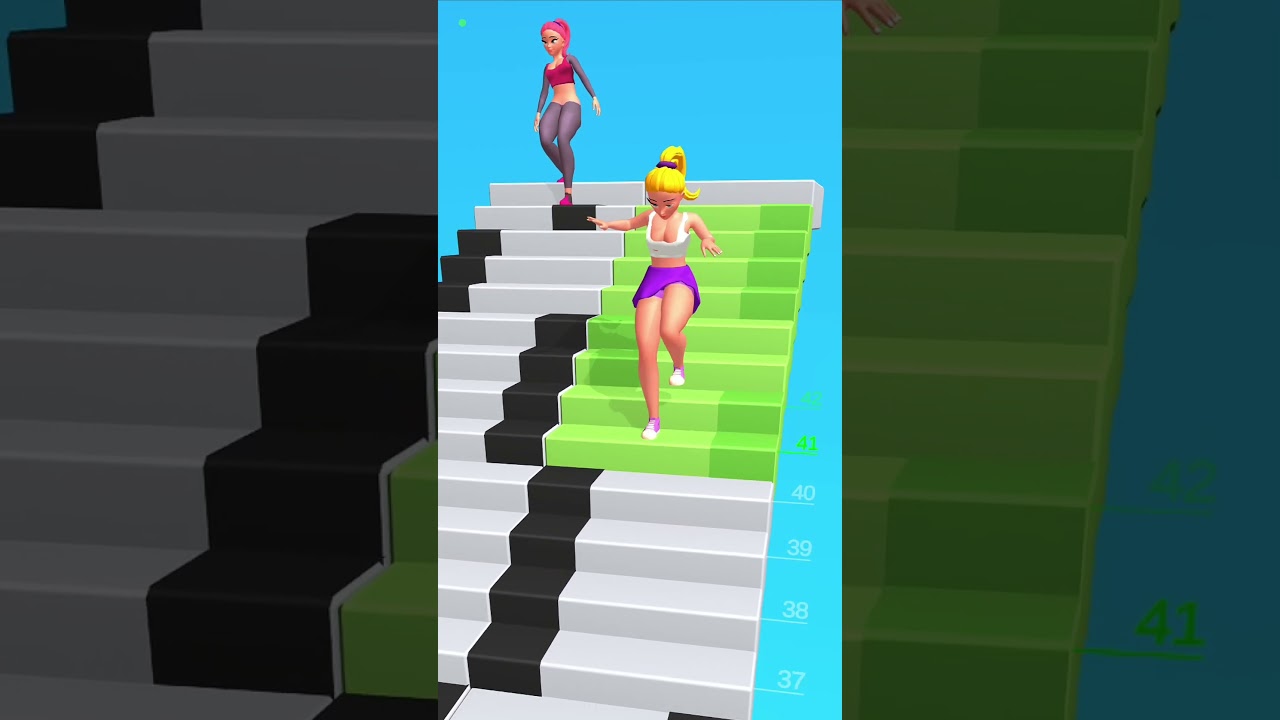 girl down stairs Gameplay Level 1#games #gaming #gameplay #viralvideo #trending