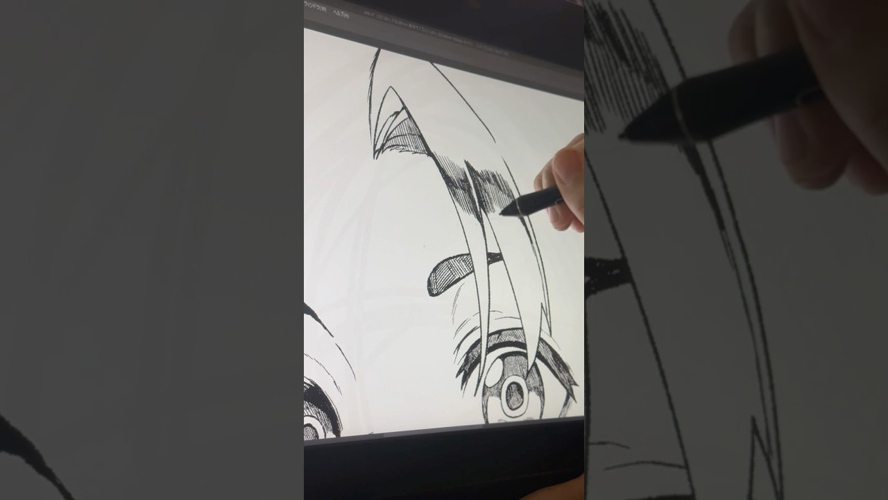 漫画家志望が逃げ上手の若君の北条時行を描いてみました！#shorts #illustration