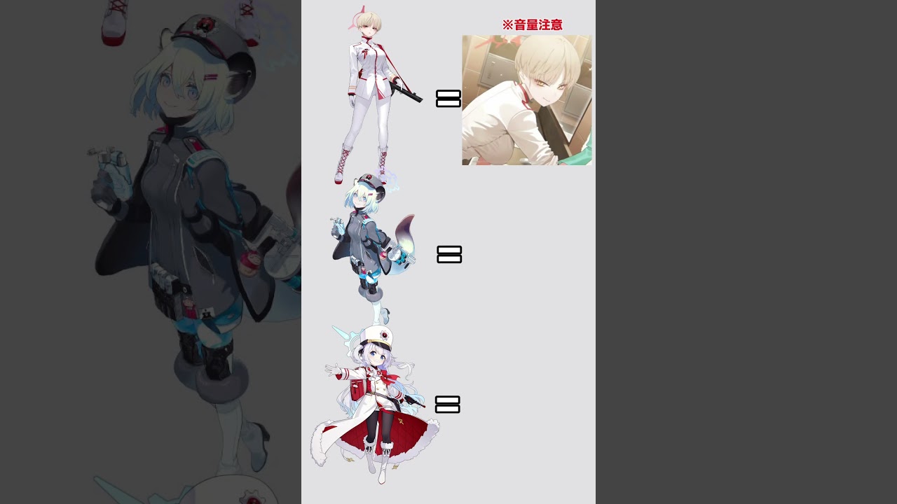 【ブルアカ】レッドウィンター生徒のイメージ #bluearchiveglobal #bluearchivestory #ブルーアーカイブ #ブルアカ #anime #shorts
