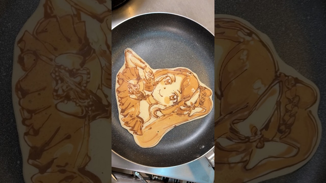 秘密のアイプリ、一条寺サクラちゃんお誕生日ということでパンケーキアートでお祝い〜 #ひみつのアイプリ #アイプリ #プリティーシリーズ #一条寺サクラ生誕祭2025