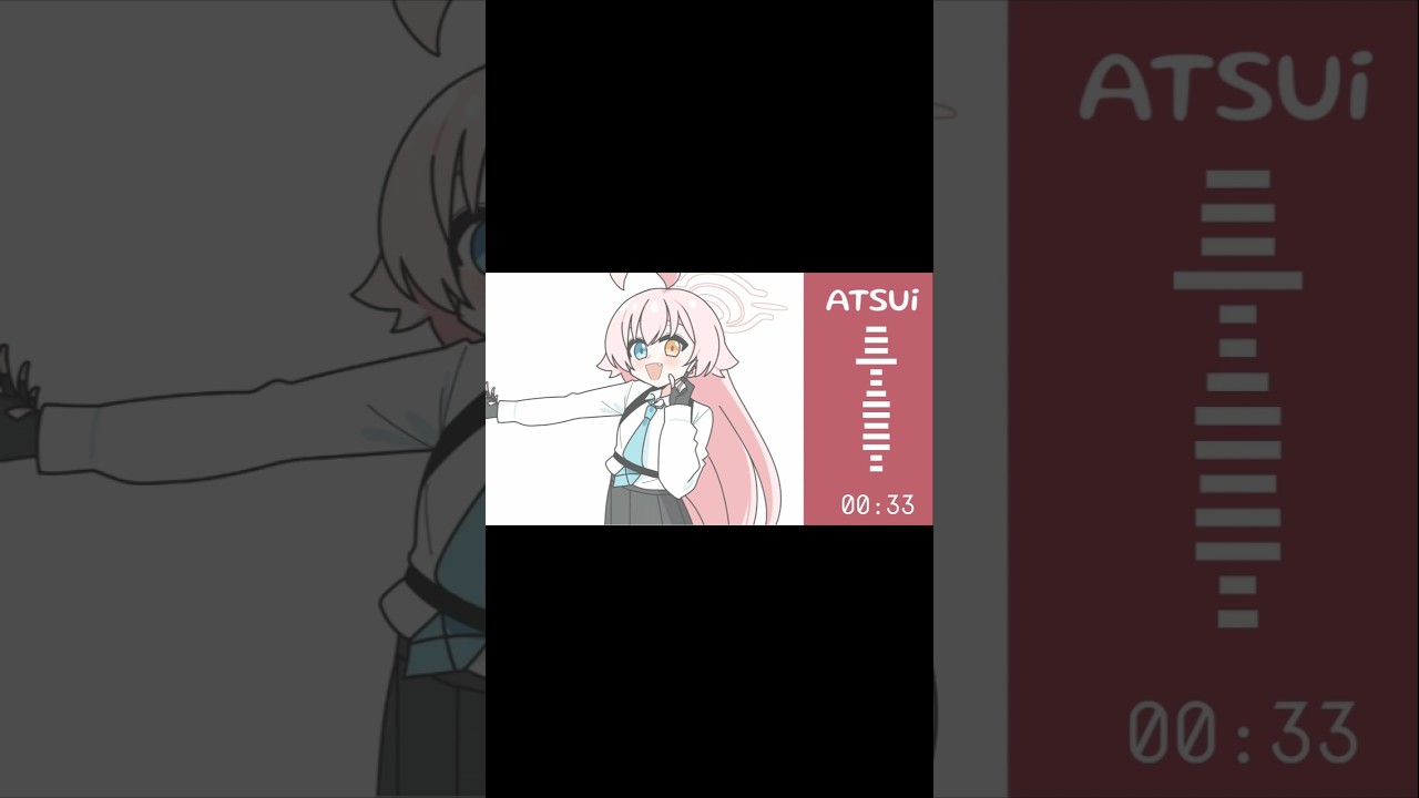 暑いよ #ブルアカ #初音ミク #akage #bluearchive