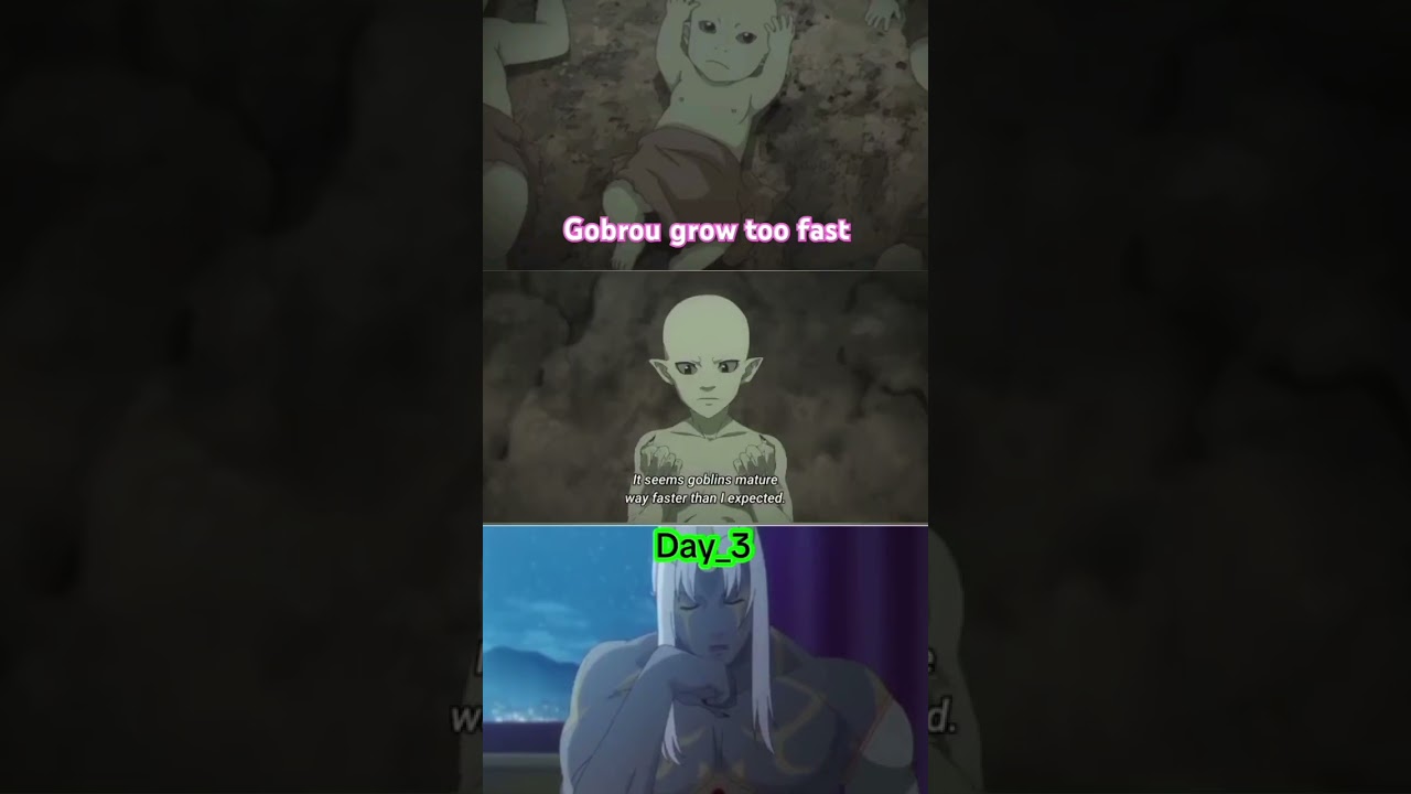 Gobrou grow too fast #anime #shorts #remonster #animeedit