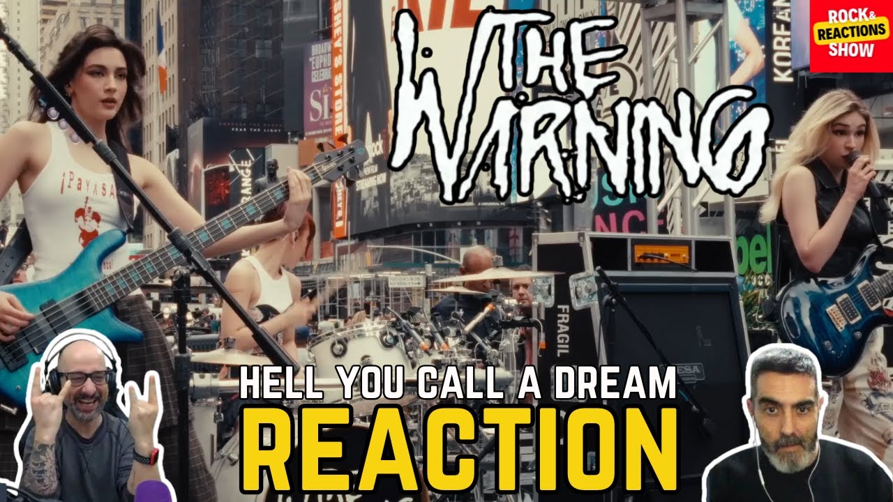 THE WARNING - Hell you call a dream | Reaction | Reacción | Rock and Reactions