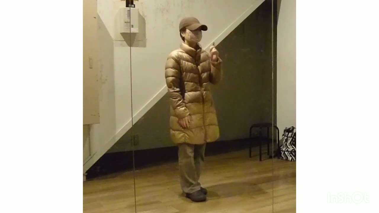 😊👂✋🎵＞ただいまおかえり🎶(枠内の練習)