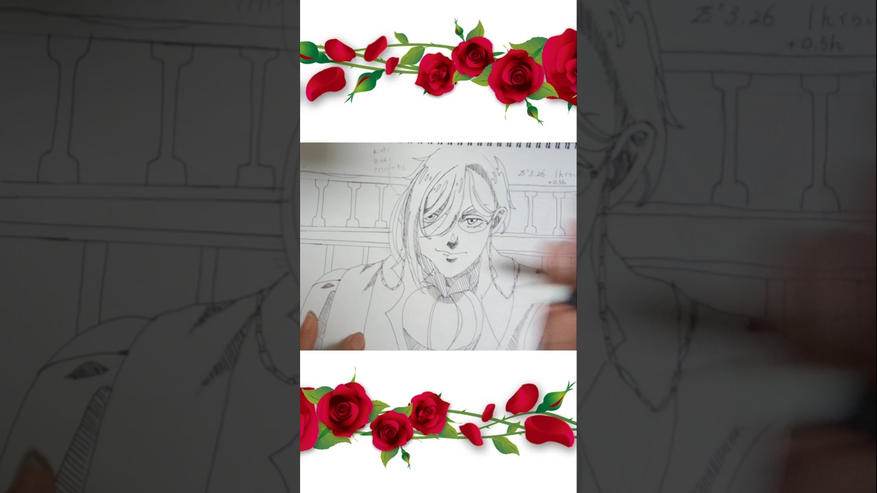 【黒執事　模写】あくまで模写ですから#イラスト #illustration #黒執事#blackbulter