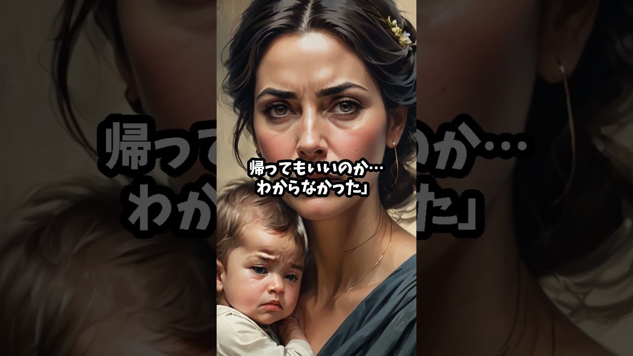 感動ショート「おかえり」が埋めた20年　#shorts     #感動  #涙腺崩壊  #母と娘  #再会  #家族の絆  #手紙  #桜の季節  #懐かしい味  #ただいま