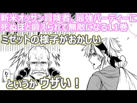 【感想】新米オッサン冒険者11巻　ミゼットウザい、なんでそんなに過去の事語りたがるかな