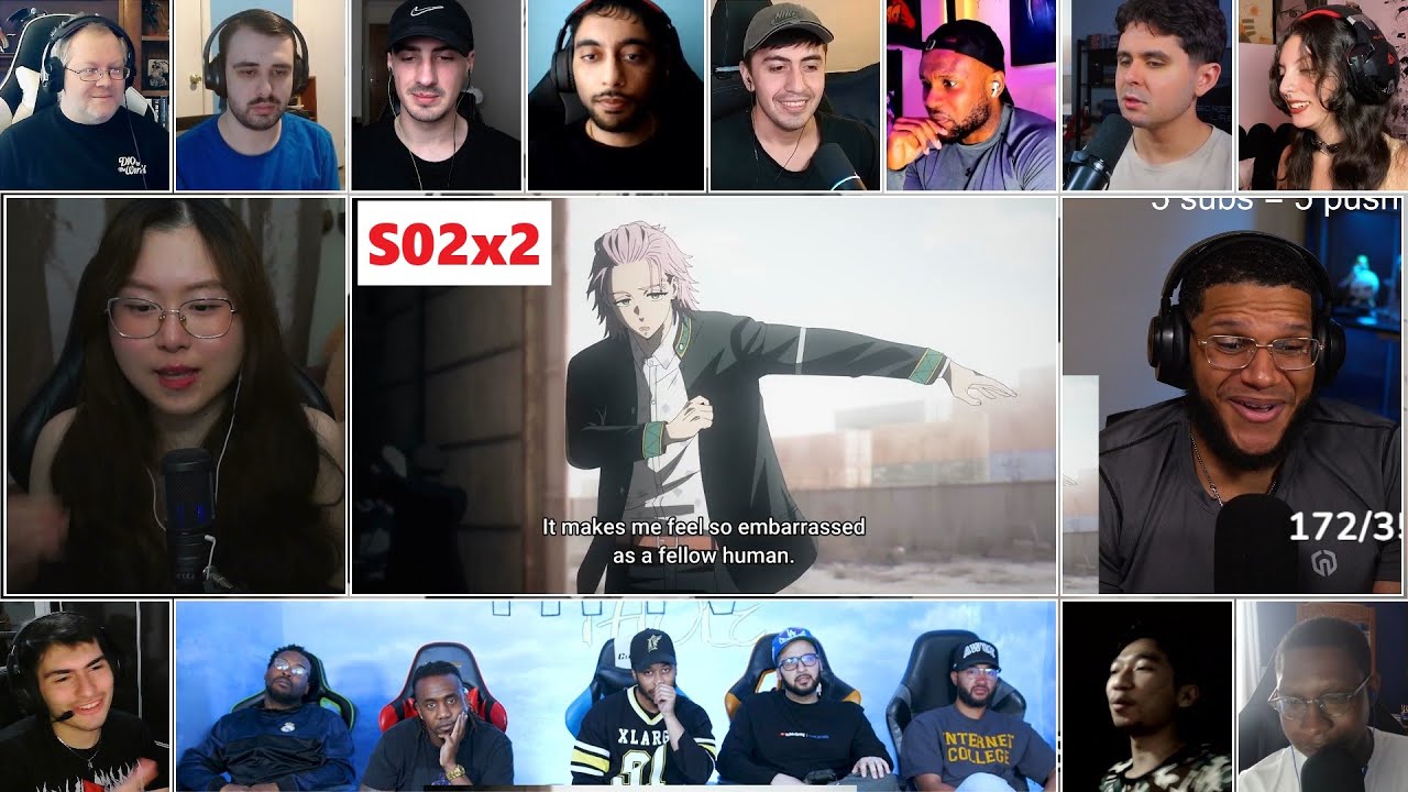 Wind Breaker Season 2 Episode 2 Reaction Mashup - WIND BREAKER 第2 2話 海外の反応