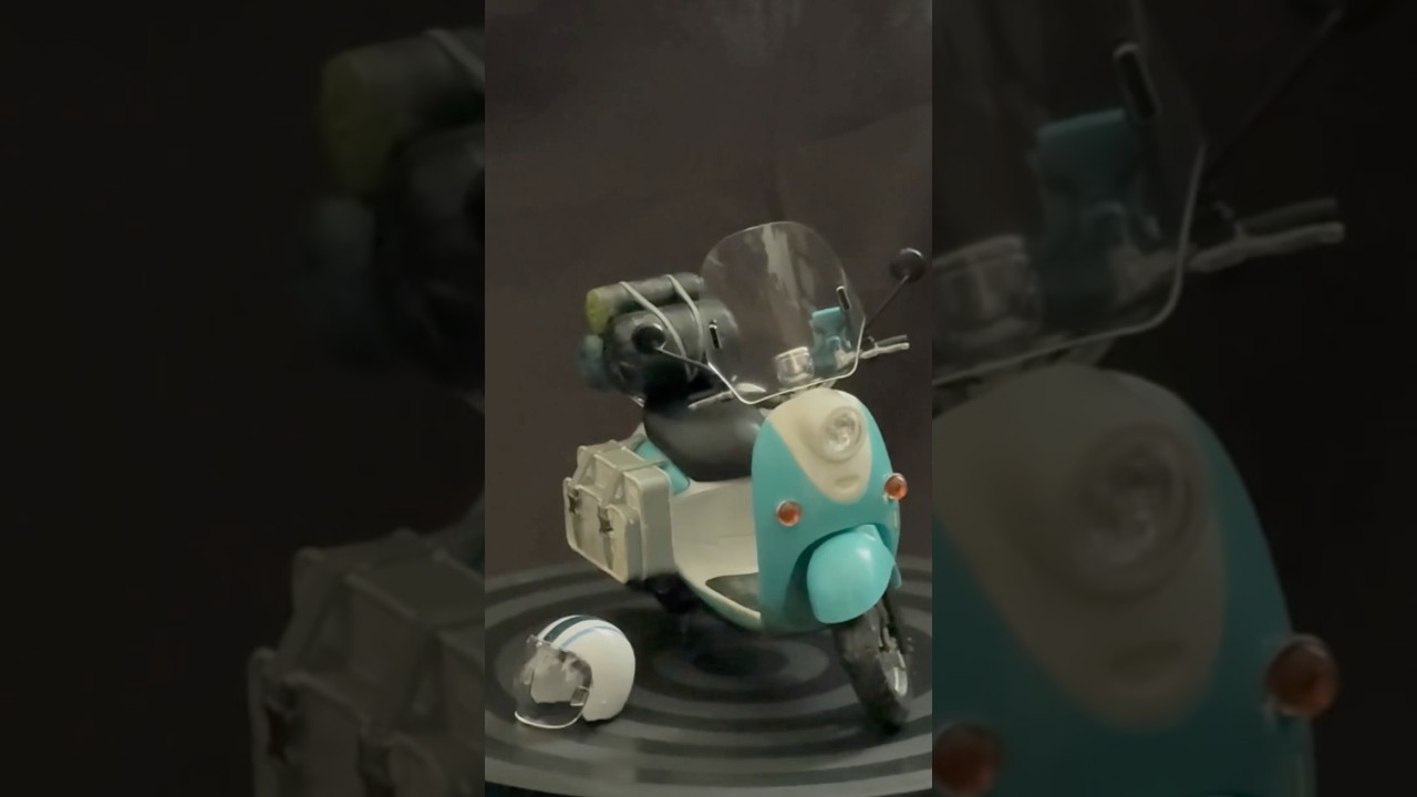 『ゆるキャン△』志摩リンのスクーター アオシマ プラモデル ＃shorts