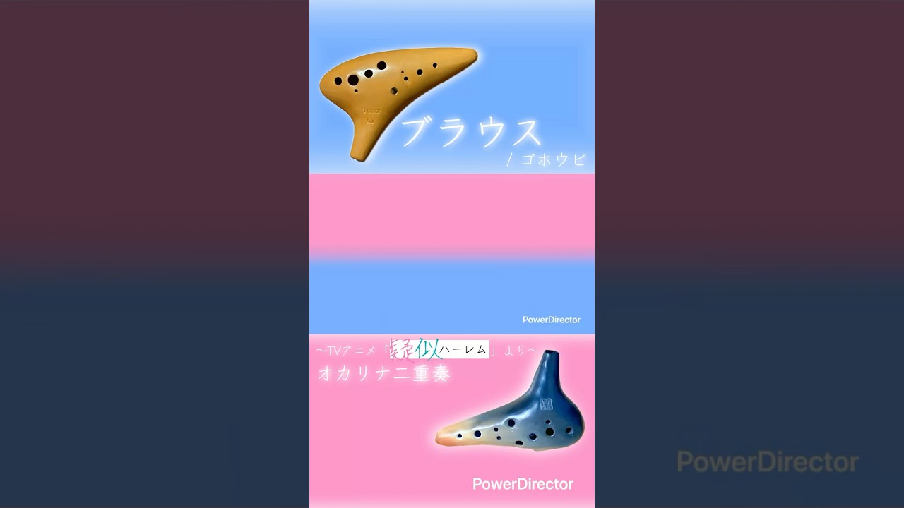 ブラウス / ゴホウビ (オカリナ演奏) #オカリナ #ブラウス #疑似ハーレム #ゴホウビ #アニメ #アニソン