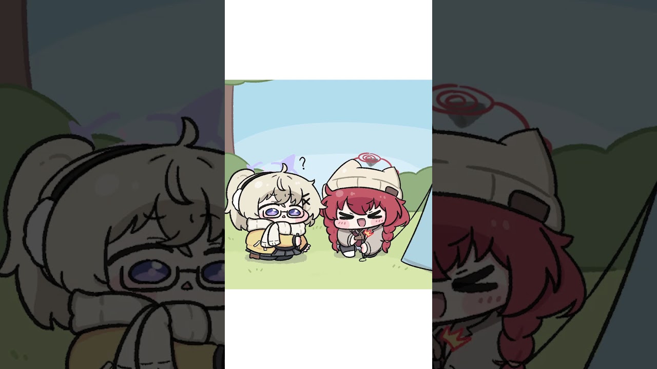 キャンプ #ブルーアーカイブ