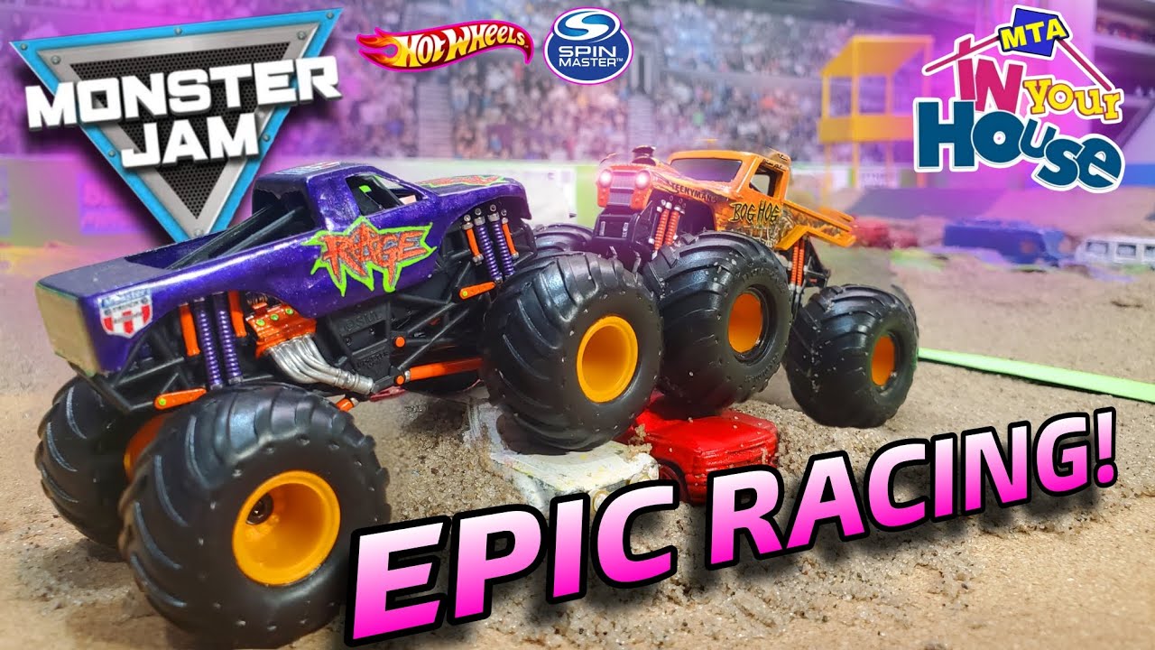モンスタージャム INSANE おもちゃ ダイキャスト モンスタートラック レーシング! |あなたの家で|