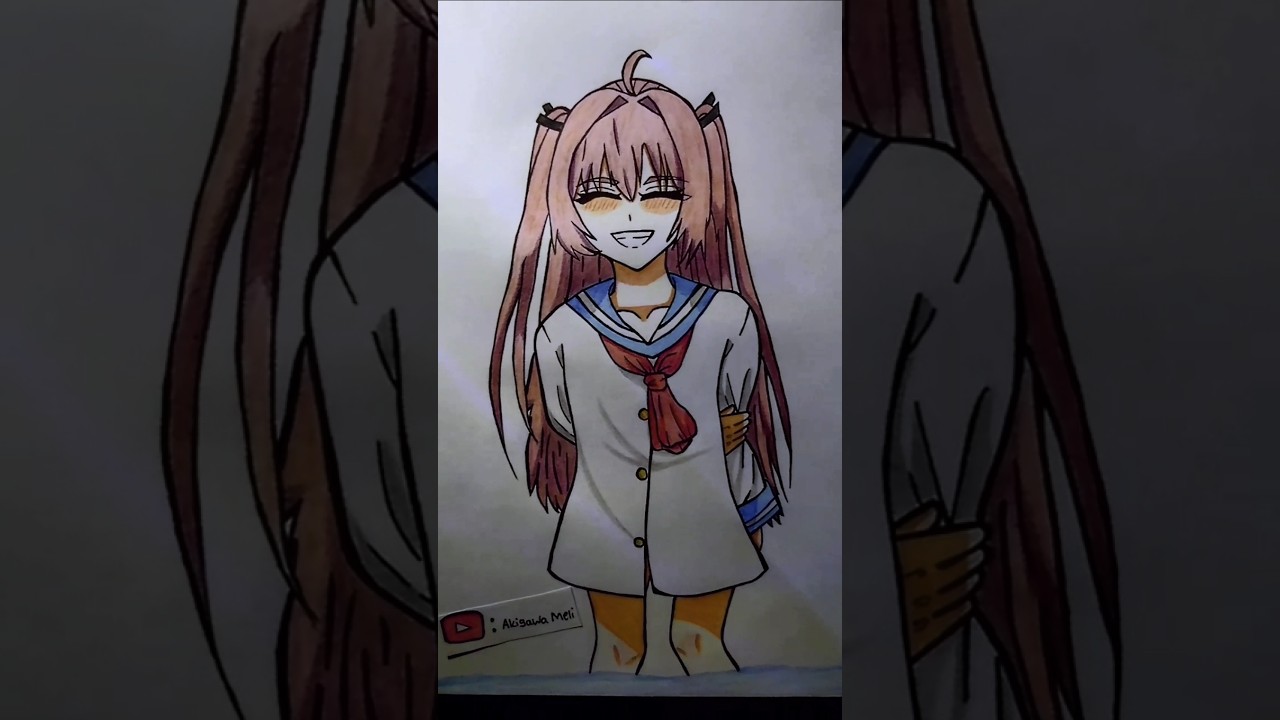 Drawing ATRI || ATRI My Dear Moments #drawinganime #shorts #fanart