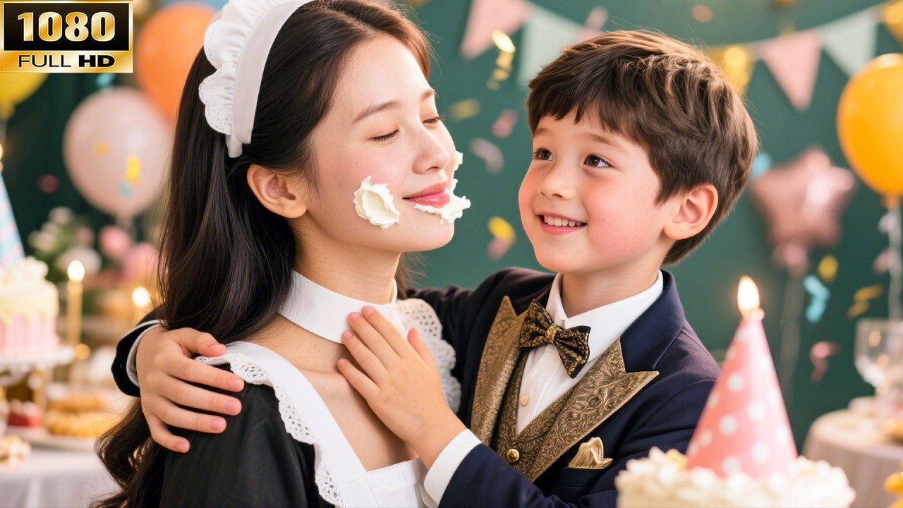 A billionaire's child falls for the sweet nanny and asks her to be his mother!💗