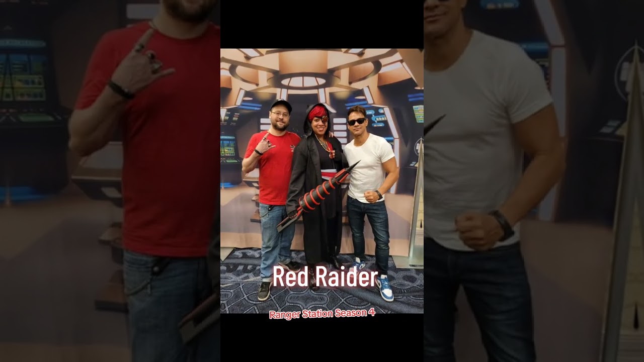 Red Raider cosplay at Go Go Ranger Station 2024