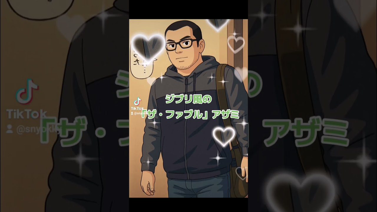 ジブリ風の「ザ・ファブル」アザミ#AI #ジブリ #ジブリ風加工 #ファブル #漫画 #まんが #マンガ  #ヤンマガ #ドラマ #アニメ #ファブル#AIart #AIイラスト #AI美女