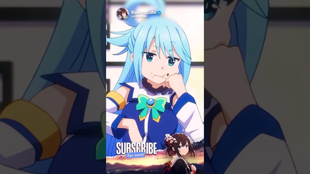 Only those who helped get one for free!🤭 #anime #konosuba