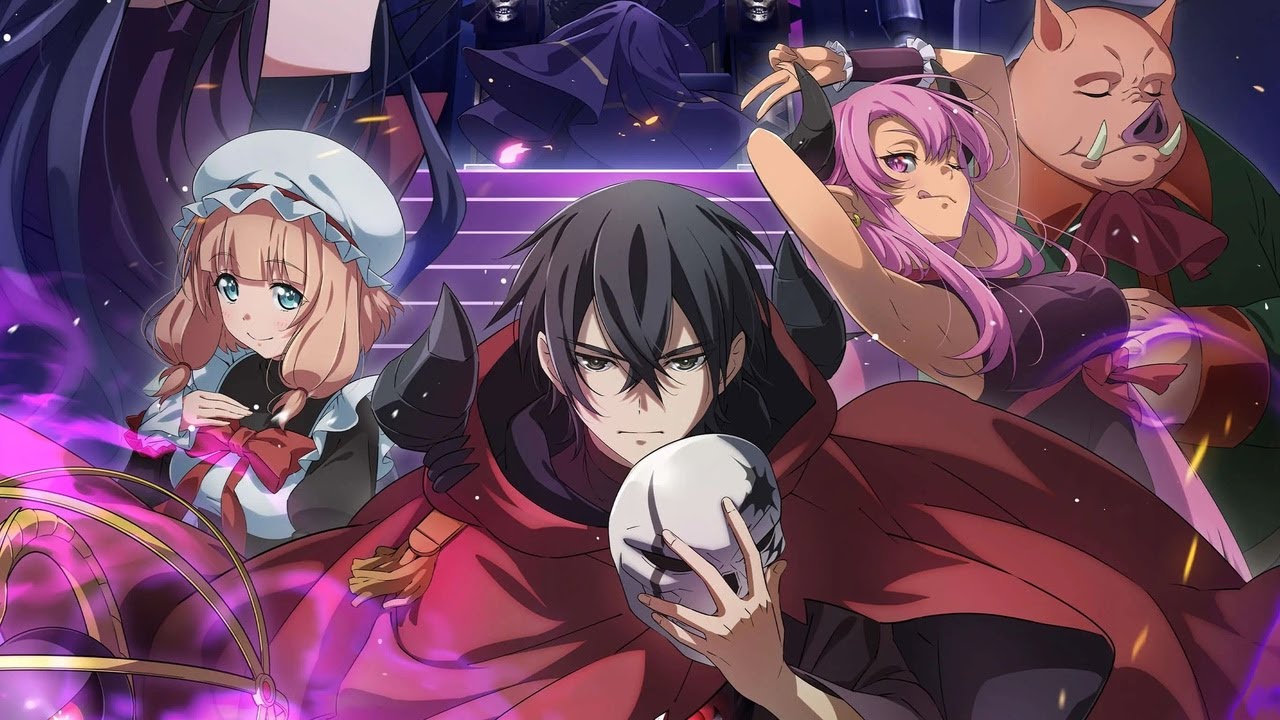 Аниме марафон Смотреть Сильнейший маг армии демонов - человек все серии