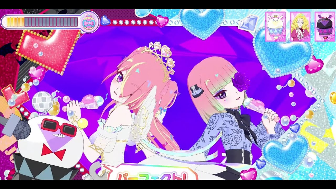 【＃ひみつのアイプリ】フレンド、ユニ子ちゃん登場！新曲「ときめきグラビティ」をプレイ　#アイプリ #アイプリバース