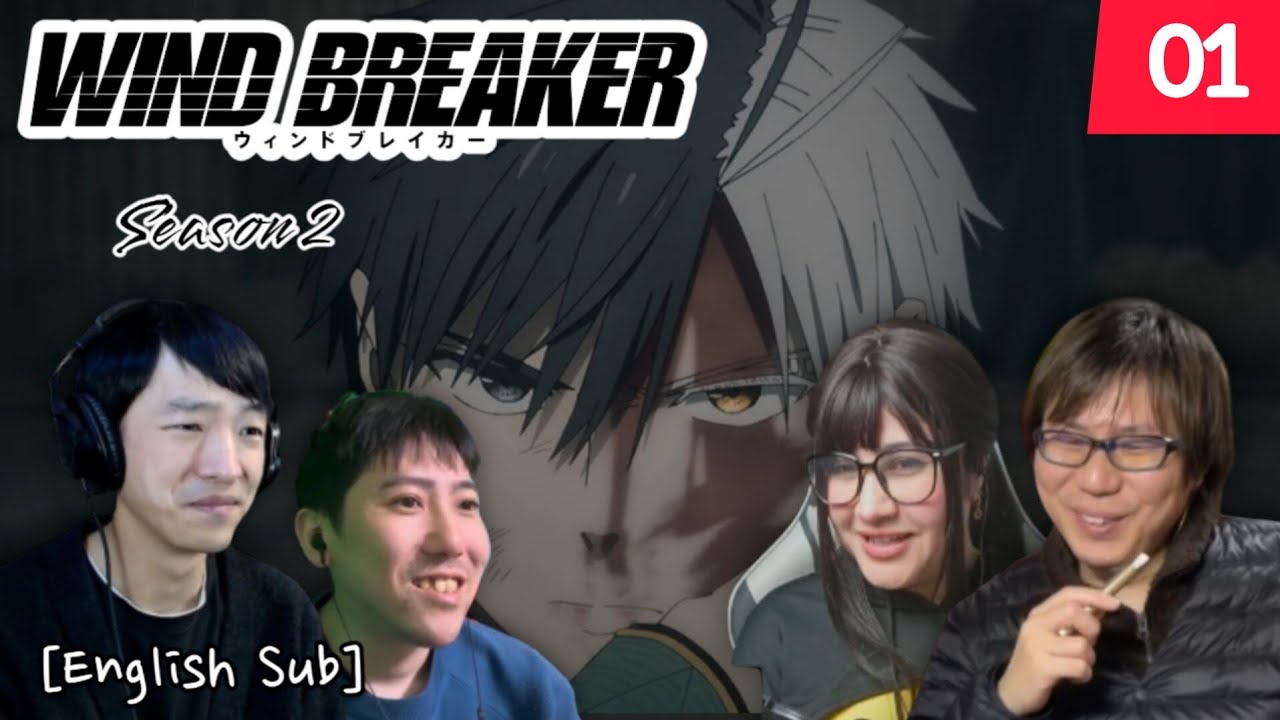 Wind Breaker Season 2 Episode 1 Japanese Reaction Mashup | ウインドブレイカー 2期 1話 リアクション