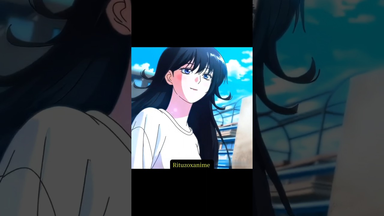 The girl downstairs😍|| #animeedit #ytshorts #shortsfeed #animegirl