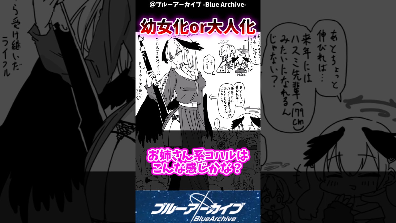 【ブルアカ】(幼女)という好みの分かれが激しい別衣装に対するブルアカファンの反応集#ブルアカ #ブルーアーカイブ #反応集 #shorts