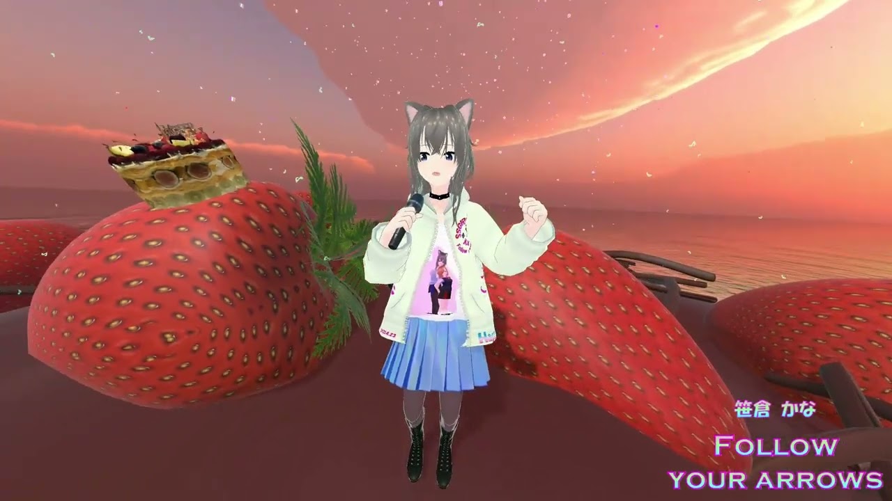 TVアニメ『ささやくように恋を唄う💘』劇中歌「Follow your arrows」SSGIRLS 朝凪依 歌唱:笹倉かな 様 ～非公式～『かなさん』お誕生日お祝い用MV(⋈◍＞◡＜◍)。✧♡