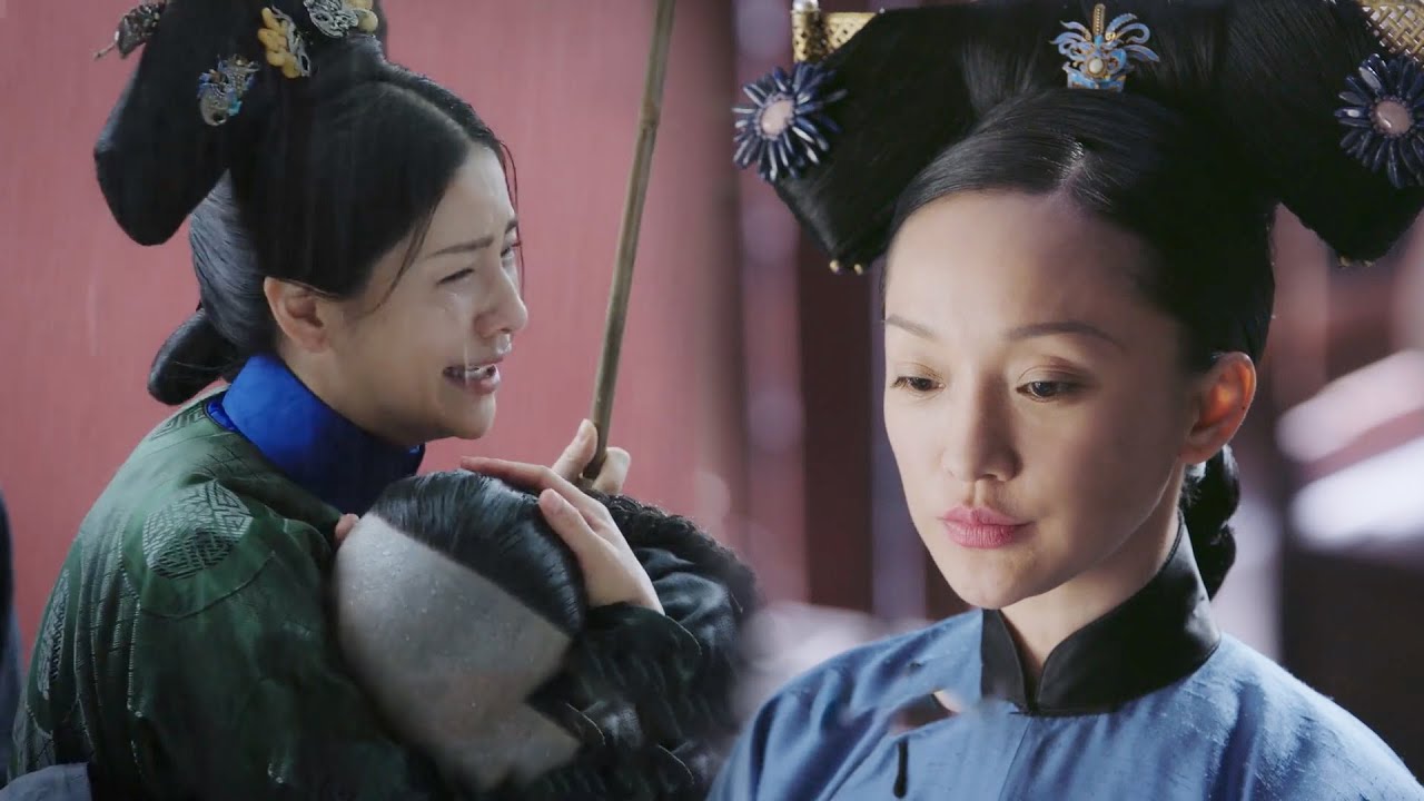 賤妃膽敢與如懿爭後位，如今跪地求饒也晚了，到死都没人搭理她！ #chinesedrama #霍建华#周迅