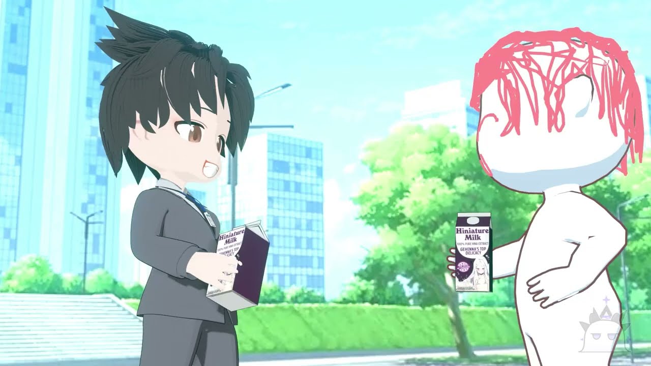 Laughing - Blue Archive Animation