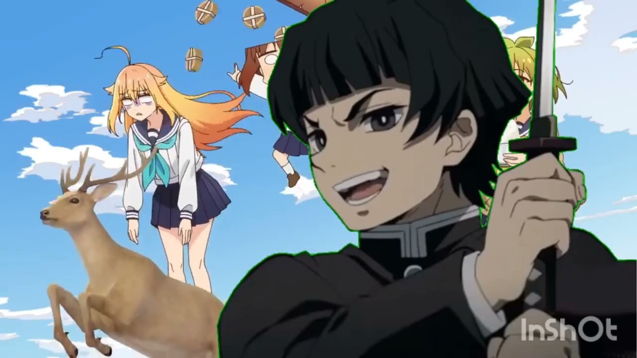 【宣伝】投稿主の適当MADに斬られる、サイコロステーキ先輩　#鬼滅の刃 #anime #複合mad