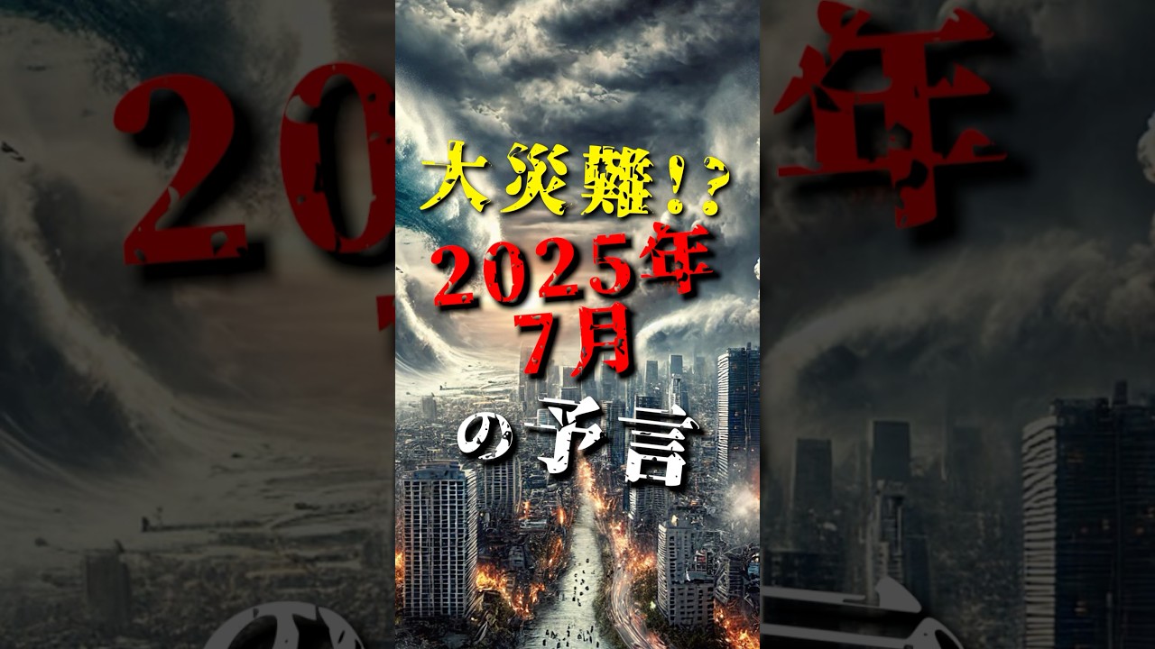 大災難！？2025年7月の予言【MADE IN AI - 都市伝説】#都市伝説 #噂 #真実