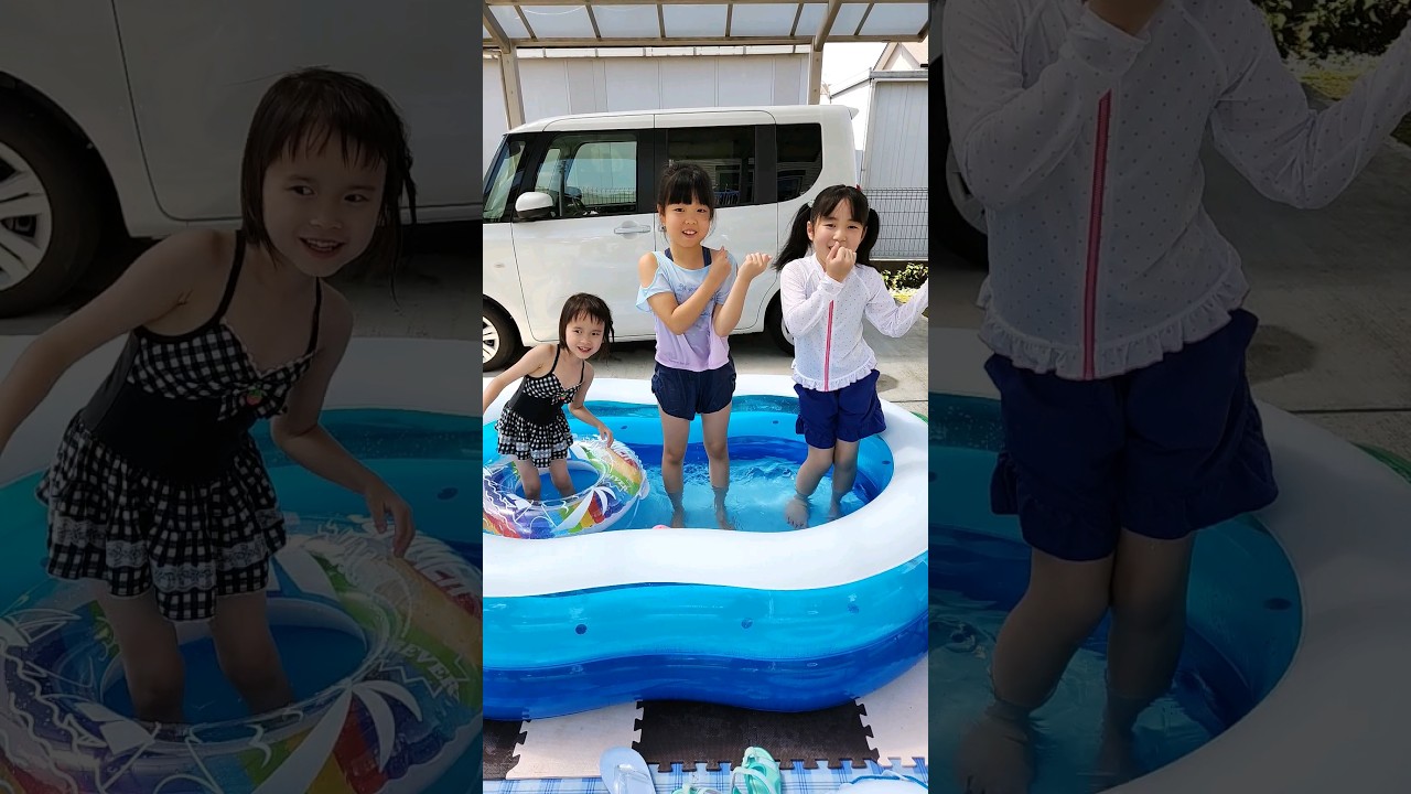 夏休みみんなどこ行った？#チェリーランドチャンネル #プール #夏休み