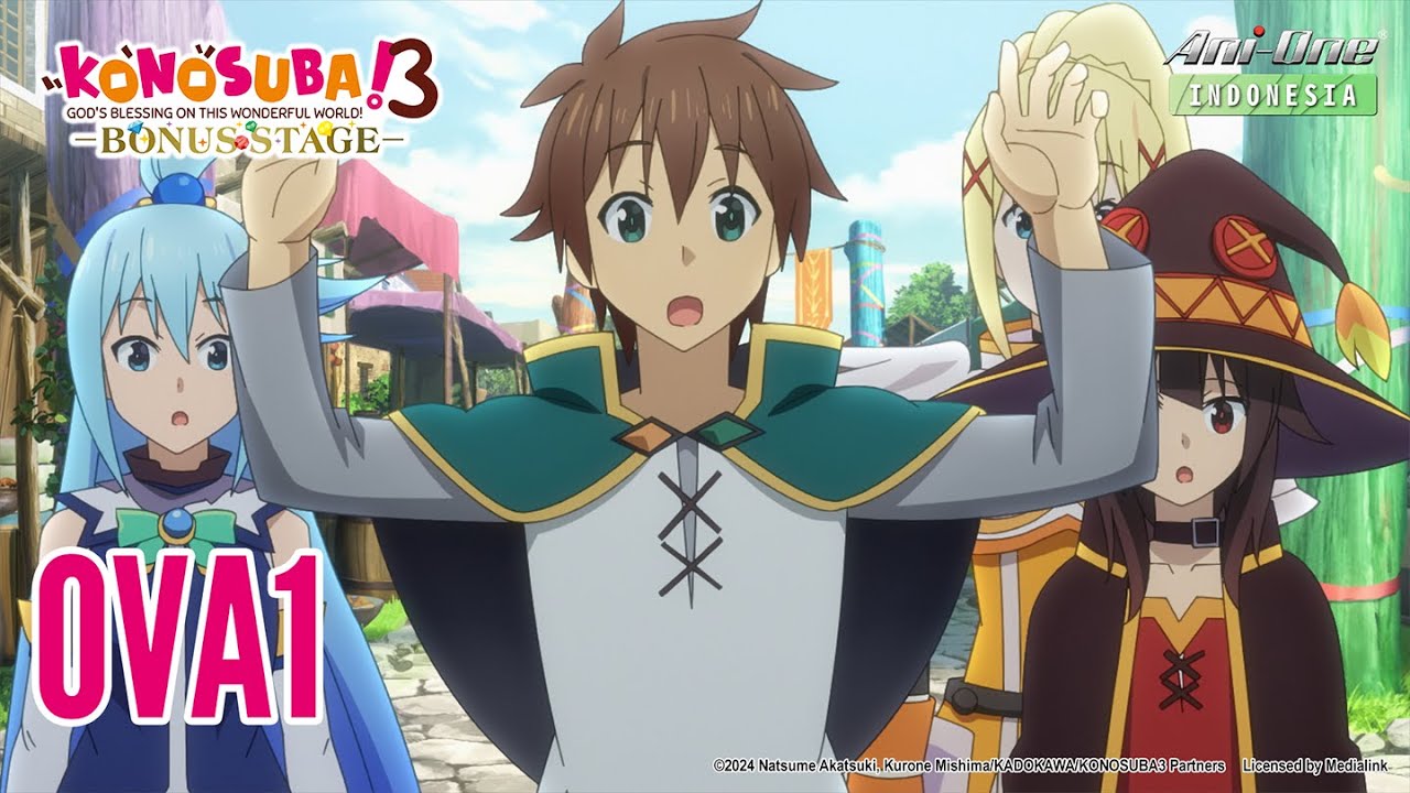 《KONOSUBA - God's Blessing on This Wonderful World! 3 BONUS STAGE》#OVA1 (ID Sub)【Ani-One Indonesia】