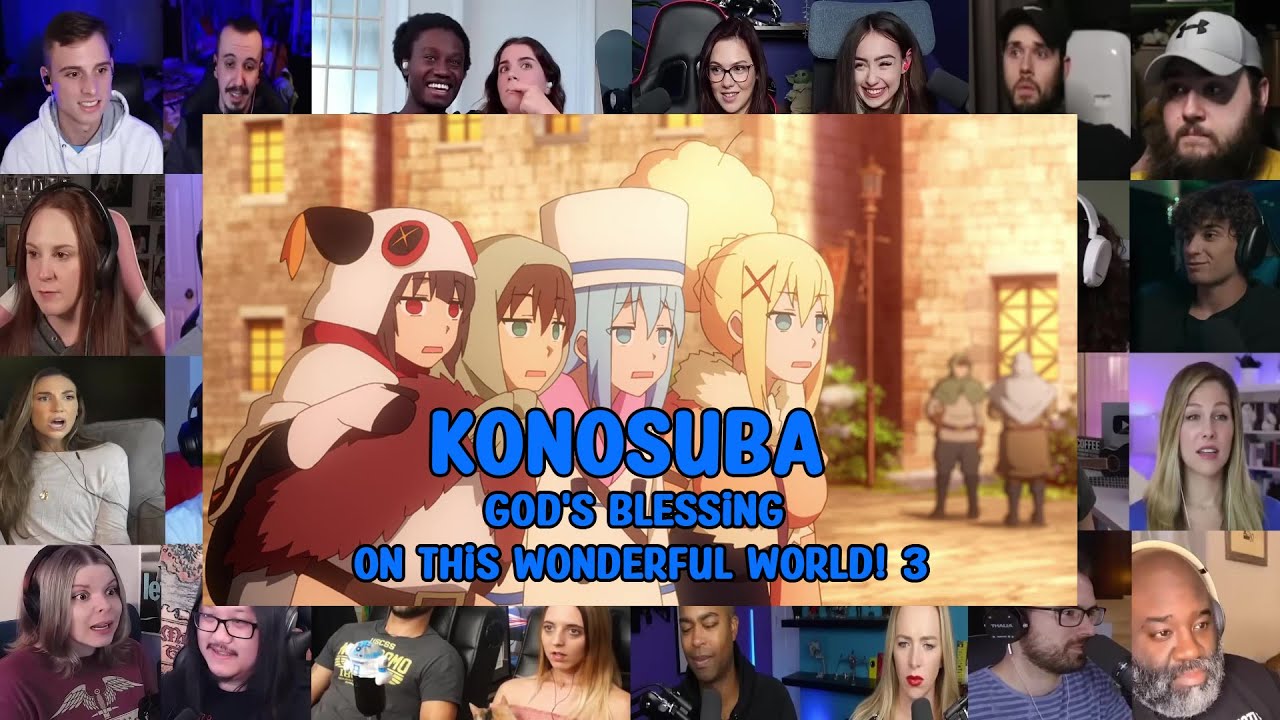 KonoSuba: God’s Blessing on this Wonderful World! 3 OVA Reaction Mashup