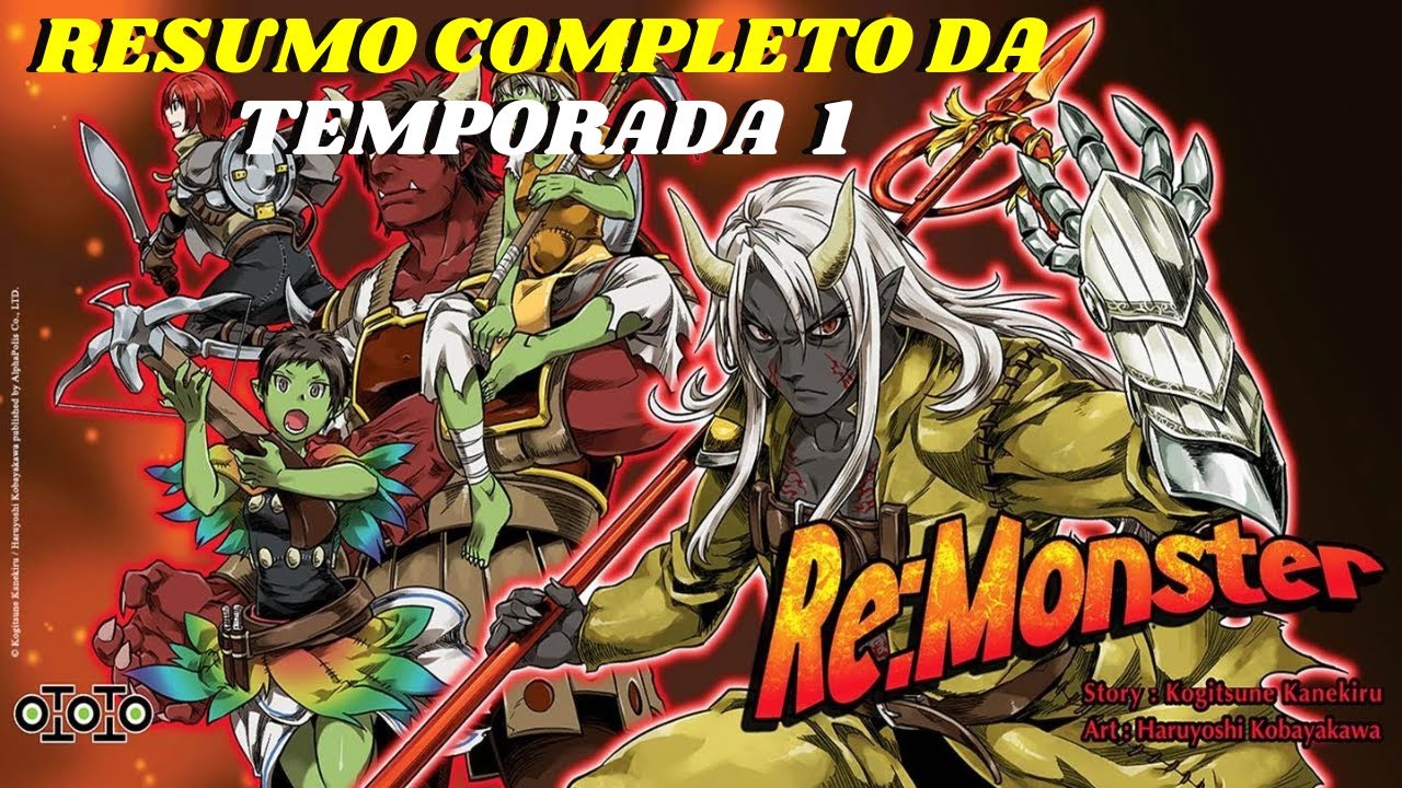 Re:Monster  anime  recap resumo temporada s1  new anime completa